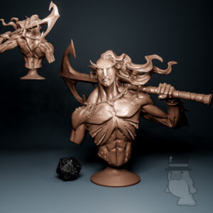 Aegiros the Sea Jotunn (Alternative version BUST)