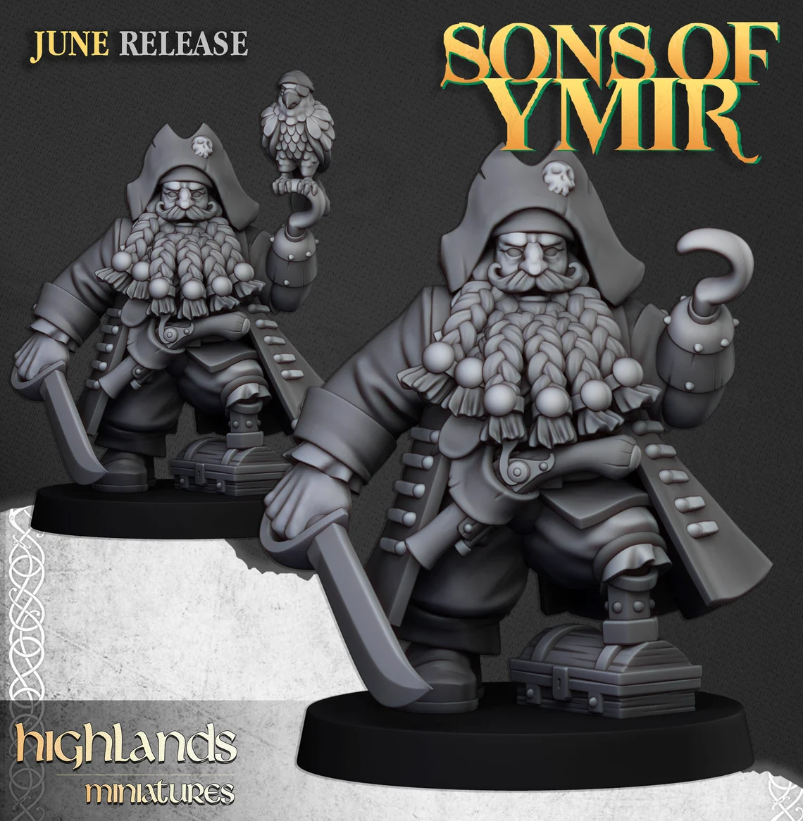 Sons of Ymir - Unidad de piratas enanos - Imagen 2