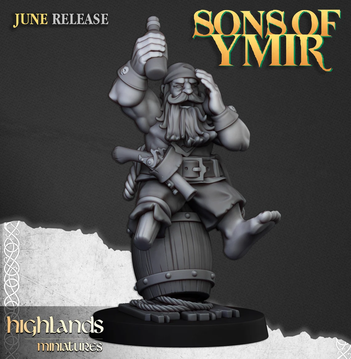 Sons of Ymir - Unidad de piratas enanos - Imagen 6