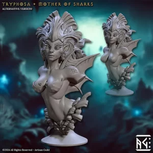 Tryphosa Mother of the Sharks (Bust)