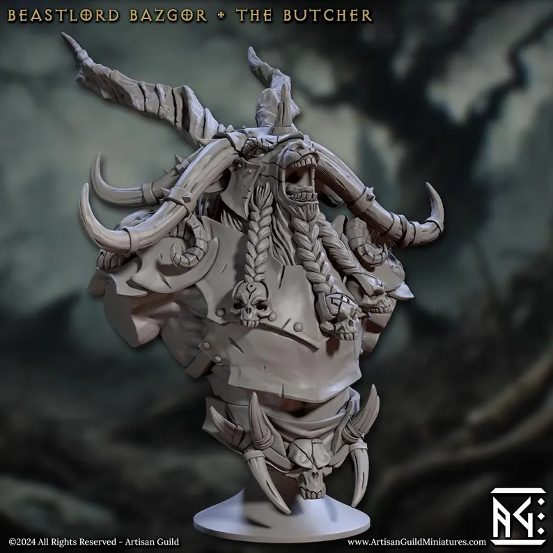 Beastlord Bazgor the Butcher (Busto)