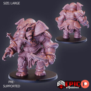 Elephant Folk Paladin (Large)