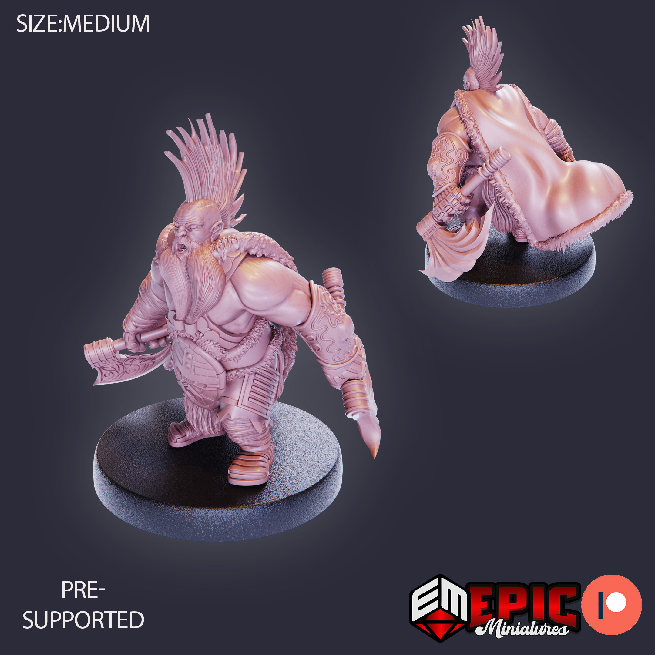 Dark Dwarf Lord (Medium)