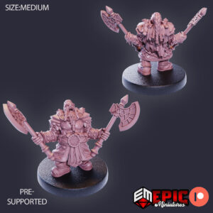 Dwarf Army Berserker (Medium)