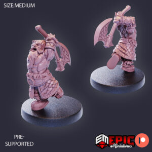 Dwarf Army Axe Thrower (Medium)