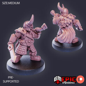 Dwarf Army Warhorn (Medium)