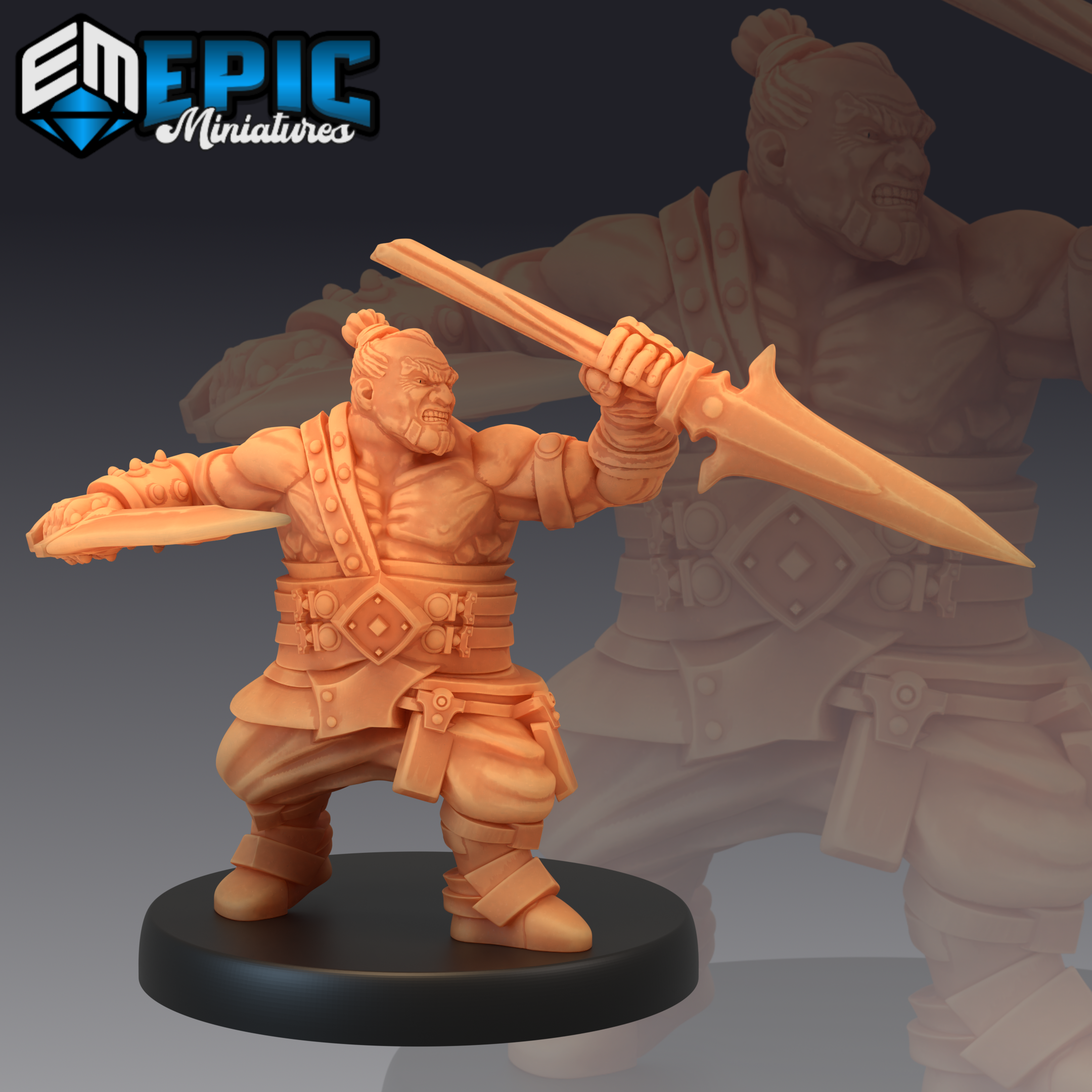 Bulky Dwarf Fighting (Medium) - Imagen 2