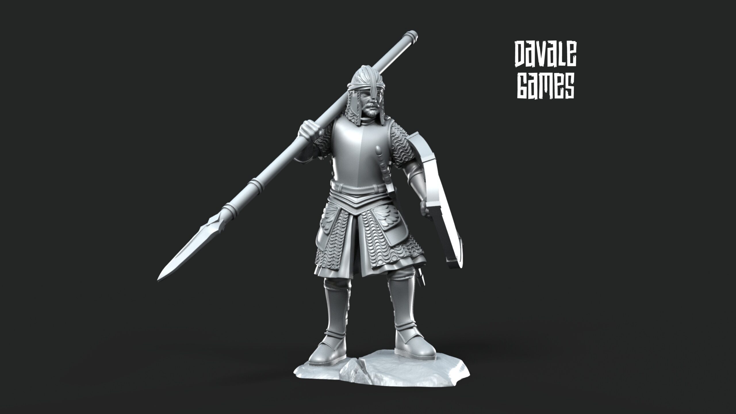 North Warrior Riders with spear shield 1 - Imagen 6