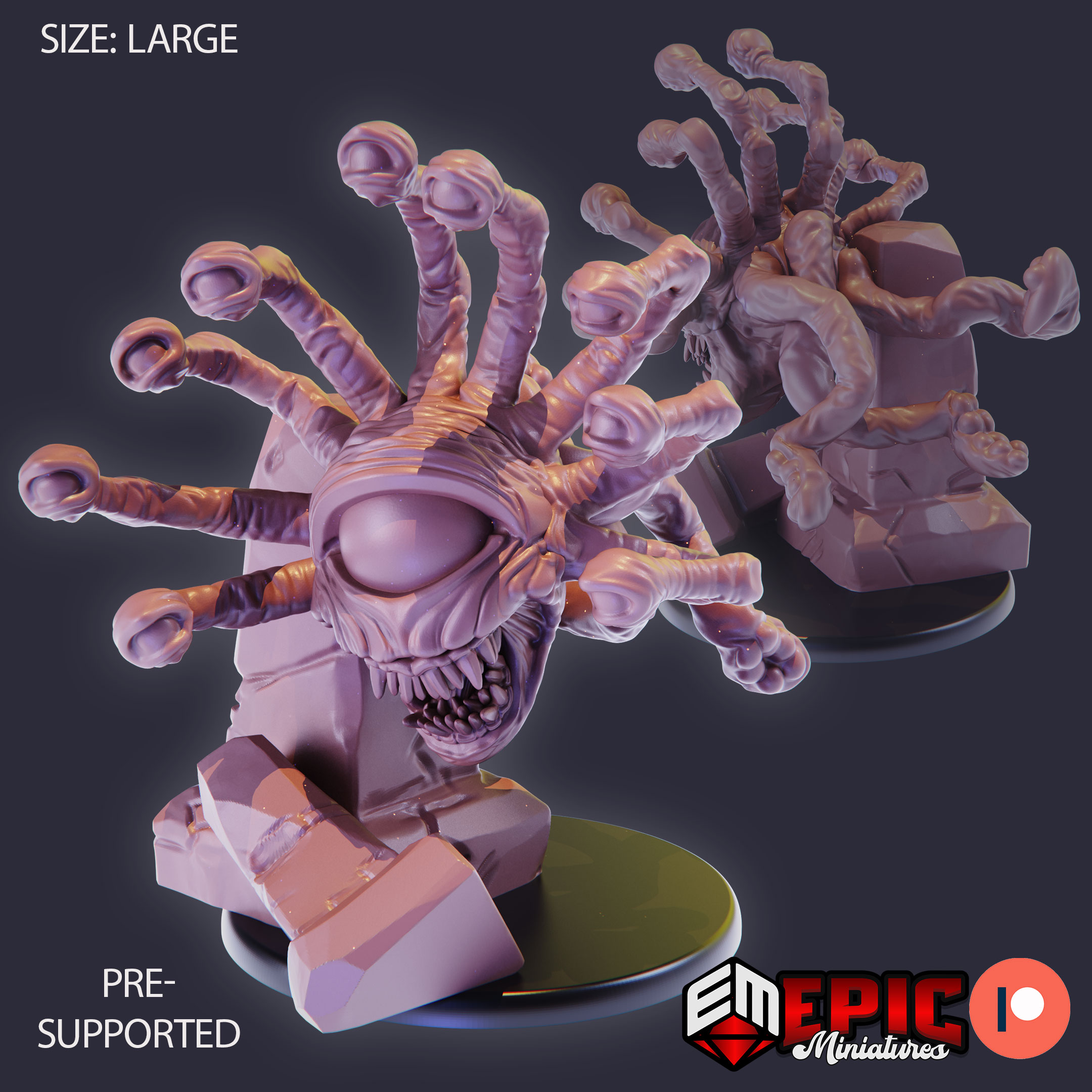 Psionic Tyrant Pillar (Large)