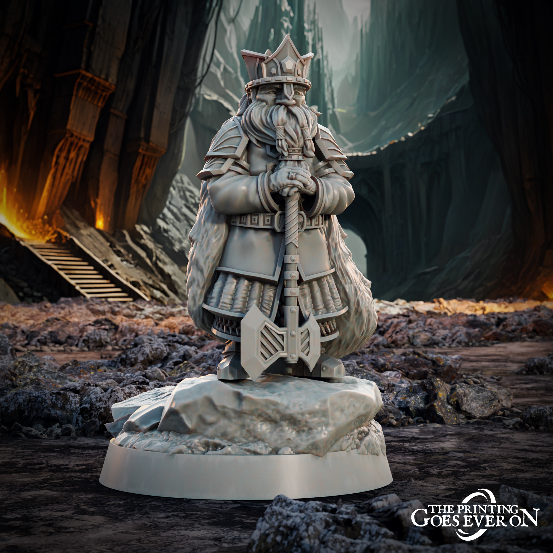 Throwback Dwarven King - Imagen 3