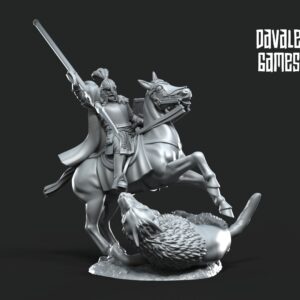 North Warrior Captain mounted