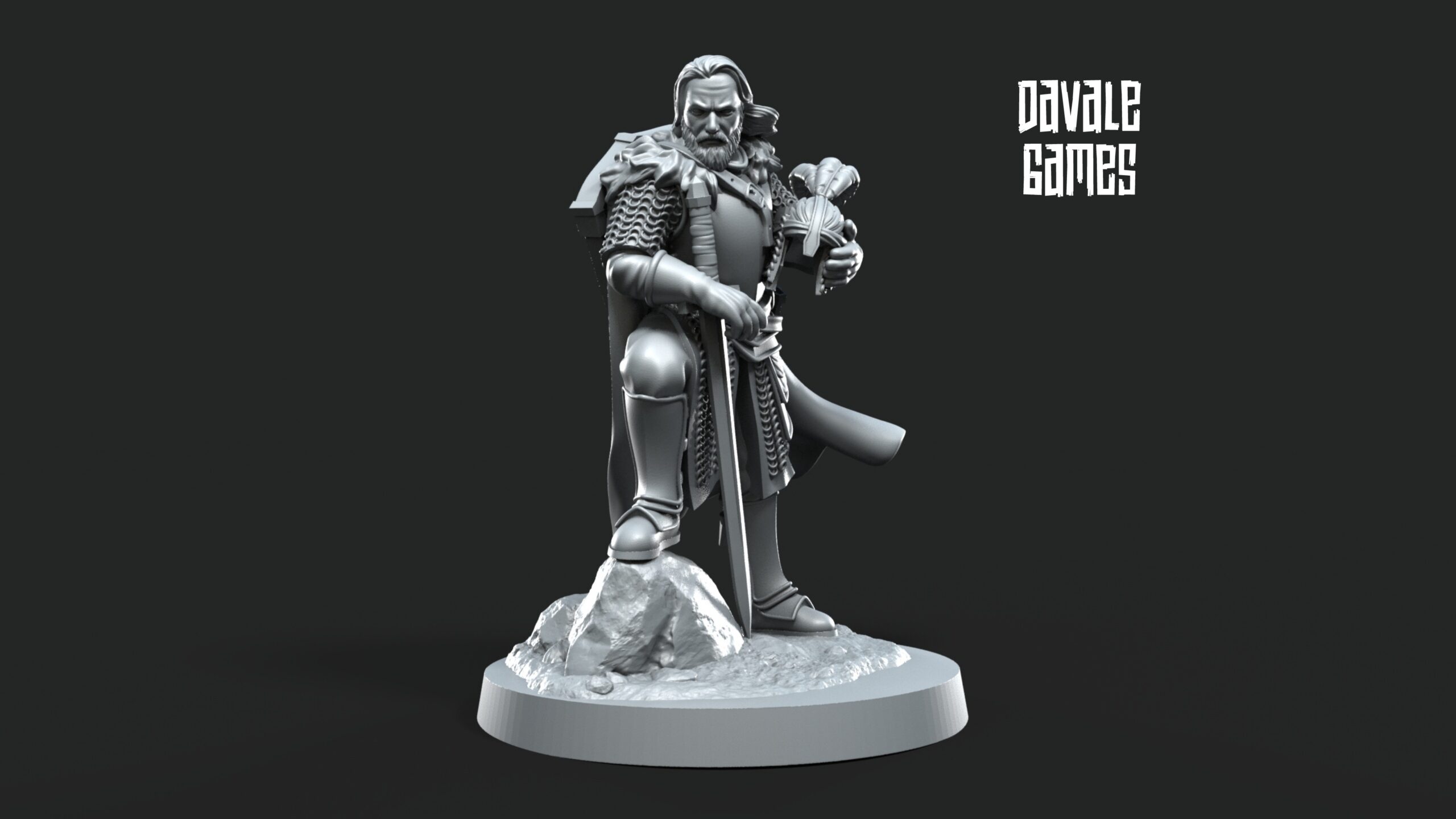 North Warrior Captain on foot