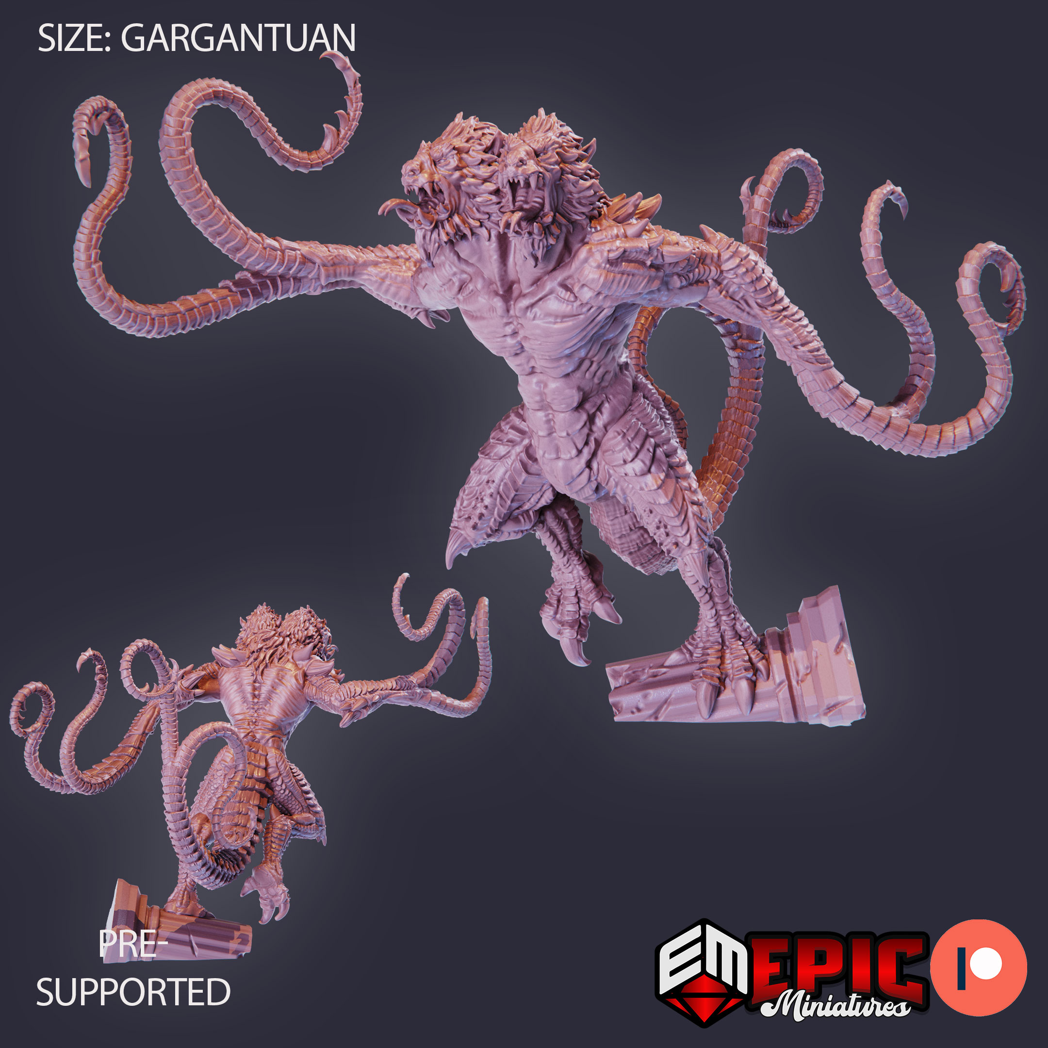 Prince of Demons Attacking (Gargantuan)