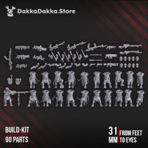 Satellitum Mechguards Range Squad (build kit)