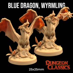 Blue Dragon Wyrmling